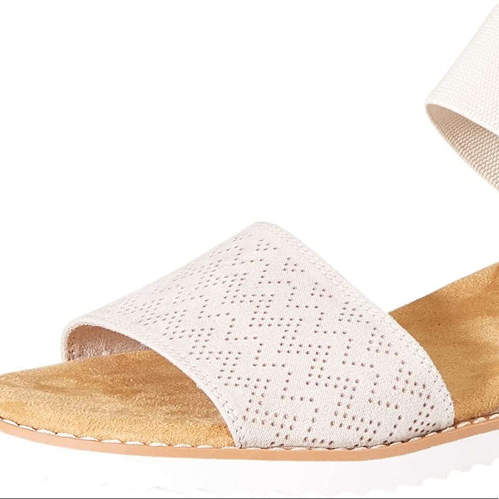 BOBS From Skechers Desert Kiss Memory Foam Sandals